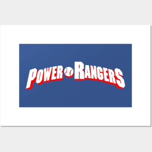 Power Baseball Rangers Posters and Art